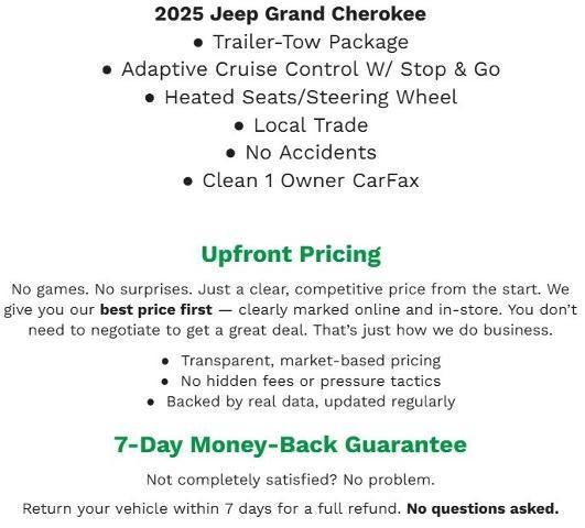 2025 Jeep Grand Cherokee L Limited 4x4