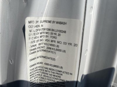 2021 Ford E-Series Cutaway E-450 DRW 158" WB
