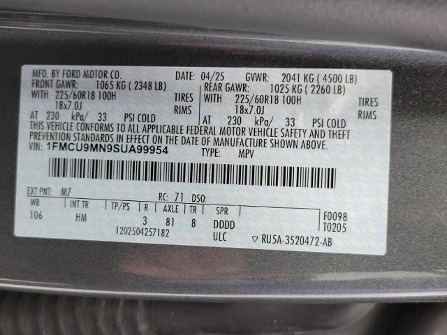 2025 Ford Escape ST-Line