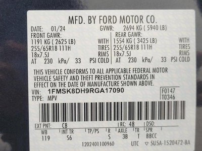 2024 Ford Explorer XLT