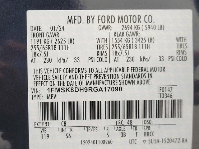 2024 Ford Explorer XLT