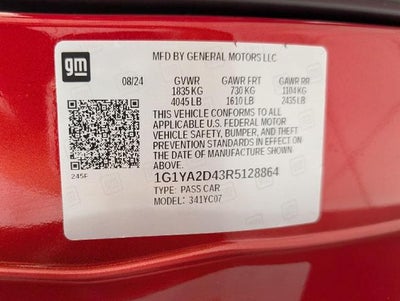 2024 Chevrolet Corvette Stingray 1LT