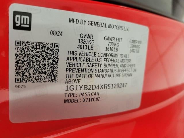2024 Chevrolet Corvette Stingray 2LT