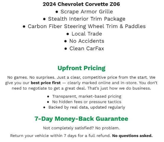 2024 Chevrolet Corvette Z06 3LZ