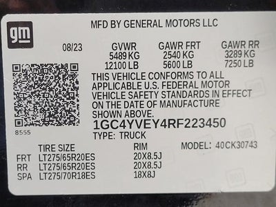 2024 Chevrolet Silverado 3500 HD High Country