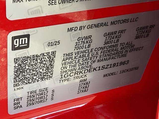 2025 Chevrolet Silverado 1500 LT