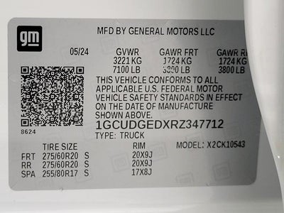 2024 Chevrolet Silverado 1500 LTZ