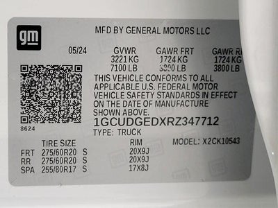 2024 Chevrolet Silverado 1500 LTZ