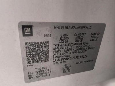 2020 GMC Yukon SLE