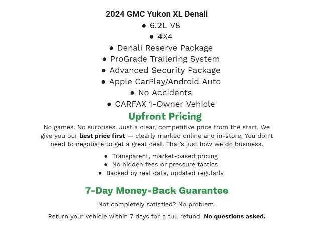 2024 GMC Yukon XL Denali