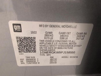 2023 Chevrolet Traverse LT Cloth