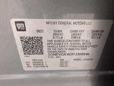 2023 Chevrolet Traverse LT Cloth