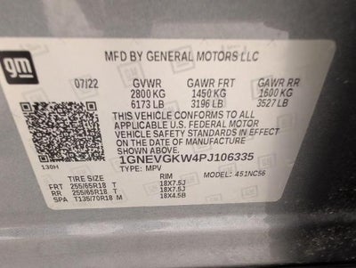 2023 Chevrolet Traverse LT Cloth