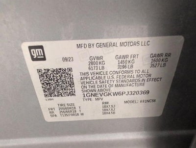2023 Chevrolet Traverse LT Cloth