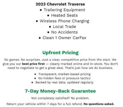 2023 Chevrolet Traverse LT Cloth