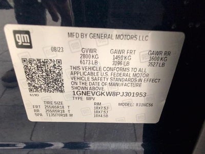2023 Chevrolet Traverse LT Cloth
