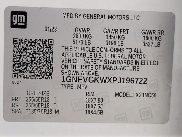 2023 Chevrolet Traverse LT Cloth