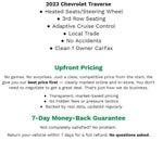2023 Chevrolet Traverse LT Leather