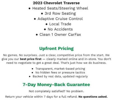 2023 Chevrolet Traverse LT Leather