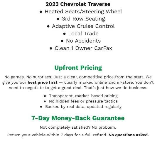 2023 Chevrolet Traverse LT Leather