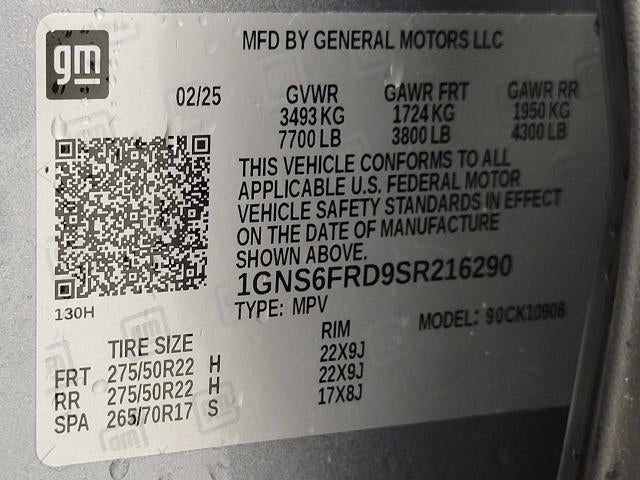 2025 Chevrolet Suburban Premier