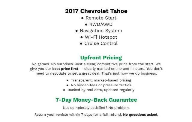 2017 Chevrolet Tahoe LS
