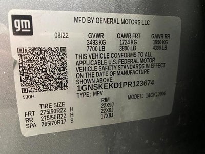2023 Chevrolet Suburban RST