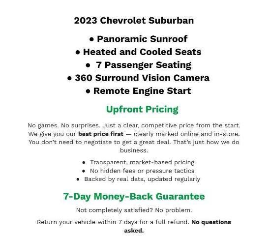 2023 Chevrolet Suburban RST