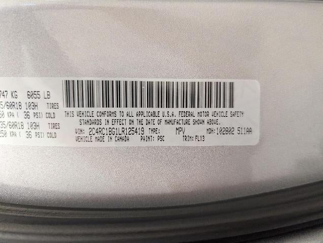 2020 Chrysler Pacifica Touring L