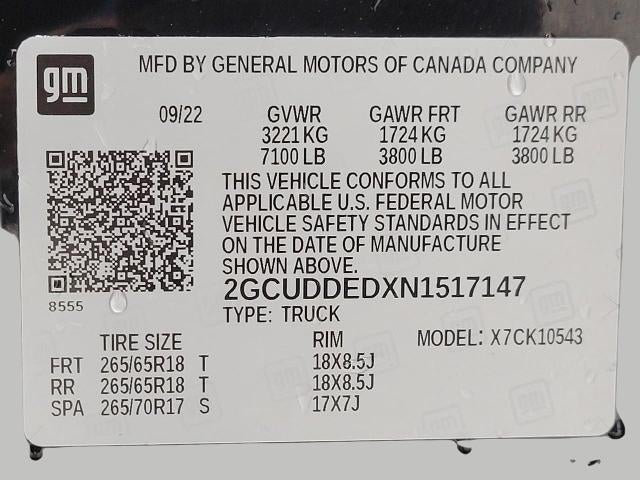 2022 Chevrolet Silverado 1500 LT