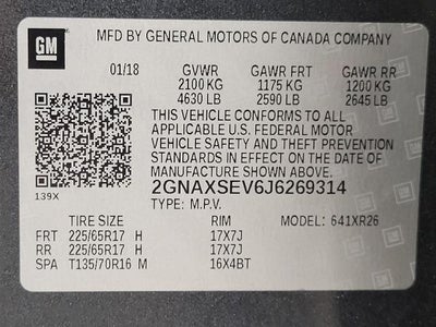 2018 Chevrolet Equinox LT