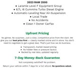 2023 RAM 2500 Laramie Mega Cab 4x4 6'4" Box