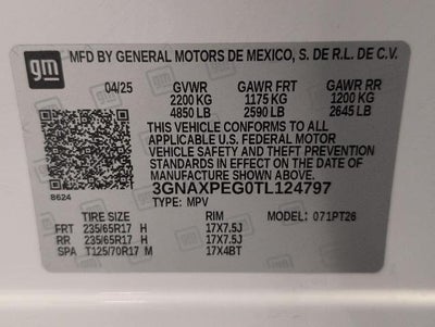 2026 Chevrolet Equinox LT
