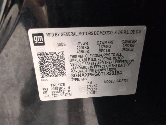 2026 Chevrolet Equinox LT
