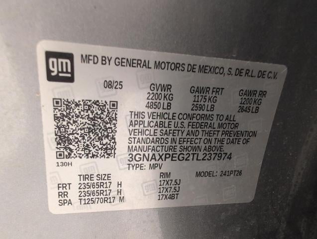 2026 Chevrolet Equinox LT