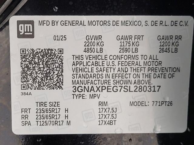 2025 Chevrolet Equinox LT