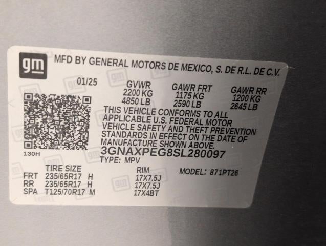 2025 Chevrolet Equinox LT
