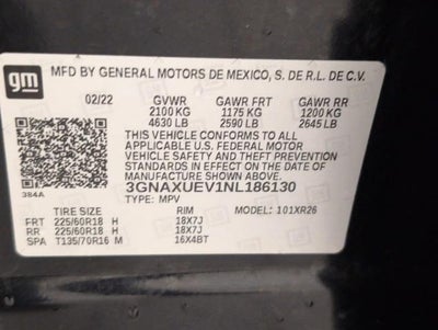 2022 Chevrolet Equinox LT