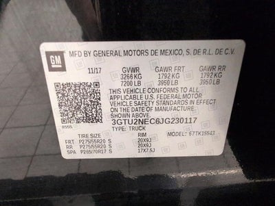 2018 GMC Sierra 1500 SLT