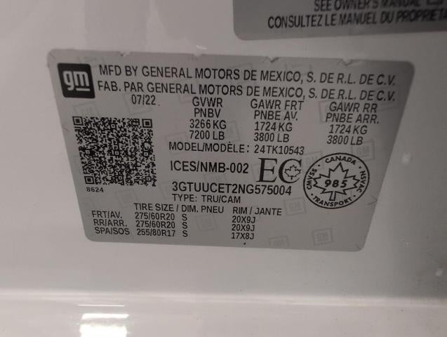 2022 GMC Sierra 1500 Elevation