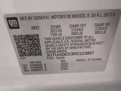 2024 GMC Sierra 1500 SLT