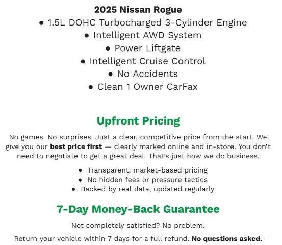 2025 Nissan Rogue SV