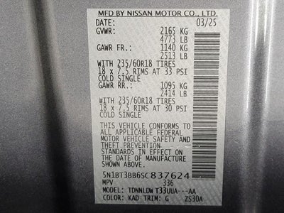 2025 Nissan Rogue SV Intelligent AWD