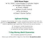 2025 Nissan Rogue SV