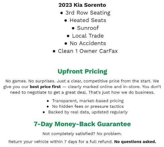 2023 Kia Sorento SX