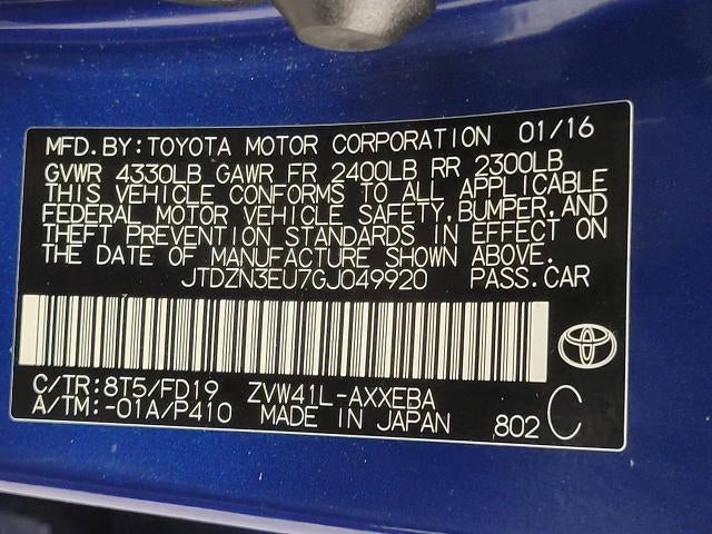 2016 Toyota Prius v Three