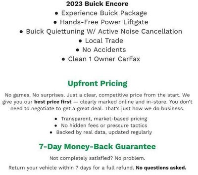 2023 Buick Encore GX Essence