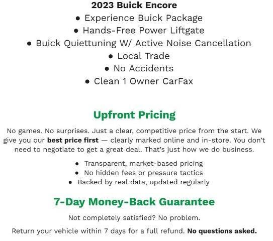 2023 Buick Encore GX Essence