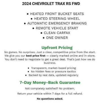 2024 Chevrolet Trax 2RS