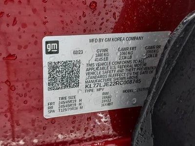 2024 Chevrolet Trax 2RS